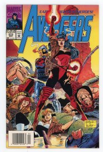 Avengers #373 Jocasta Quicksilver Giant-Man NM