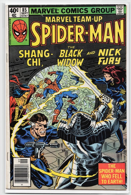 Marvel Team-Up #85 (1979) Nick Fury