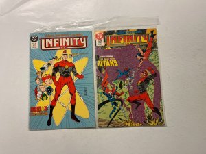 4 Infinity Inc DC Comics Books #39 41 45 48 Thomas 16 JW15