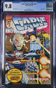 Cable: Blood and Metal #1 (10/92) Graded CGC 9.8
