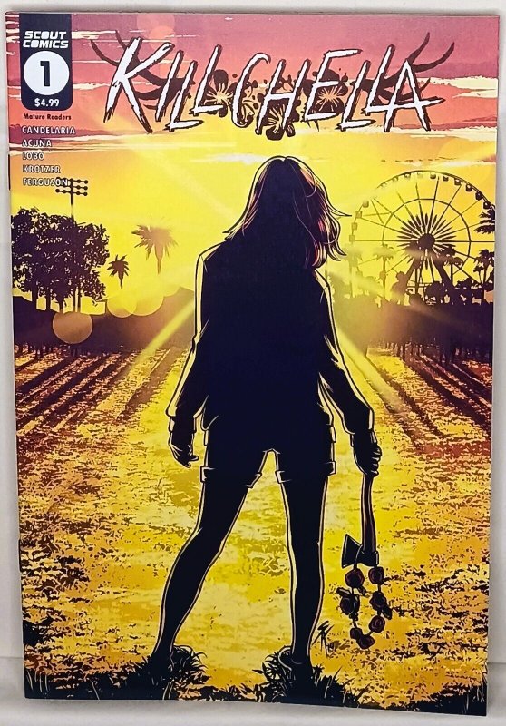 KILLCHELLA #1 Horror Story at Coachella Music Festival Scout Comics