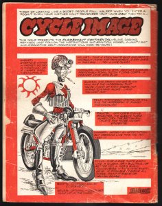 Cycletoons  #1 2/1968-Petersen-1st issue-Motorcycle comics Nelson Dewey-Mike ...