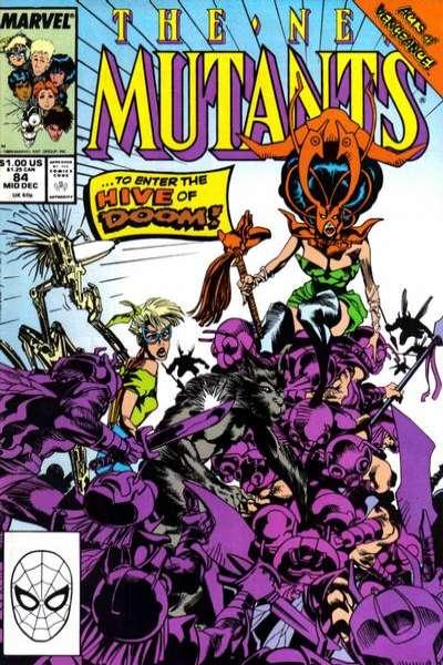 New Mutants (1983 series) #84, VF+ (Stock photo)