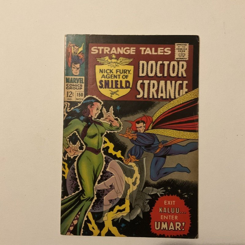 Strange Tales 150 Fine- Fn- 5.5 Umar Marvel 1966