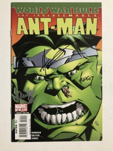 IRREDEEMABLE ANT-MAN 10 SIGNED HESTER PARKS HAMMER NM NEAR MINT MARVEL