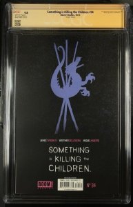 Something Is Killing The Children (2023) #34 (CGC 9.8) Signed Dell'edera *Tynion