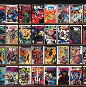Huge Lot 150+ Comics with Fantastic Four, Wolverine, The Punisher & More!