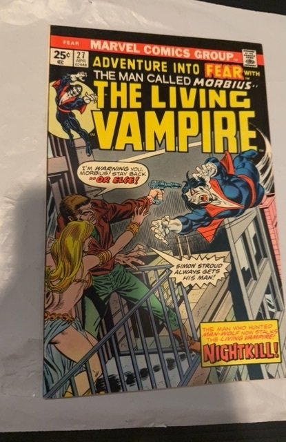 Adventure Into Fear #27 (1975)1st mobius series