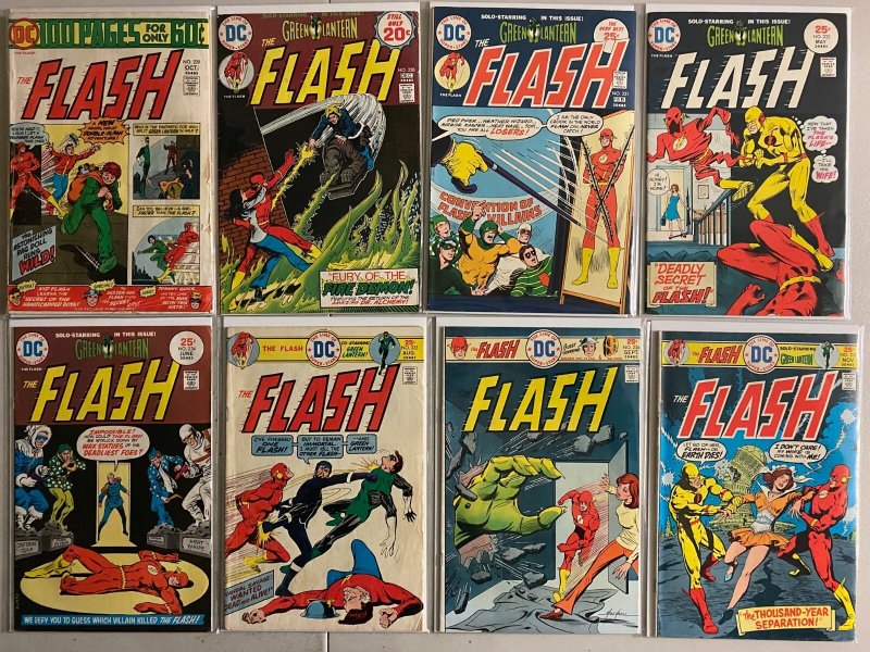 Flash lot #209-250 + Special DC 1st Series (average 5 VG/FN) 38 diff (1971-'77)