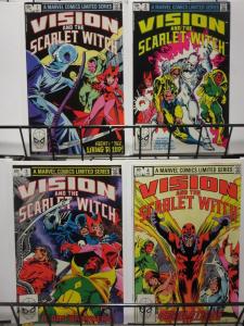 VISION & THE SCARLET WITCH (1982 MINI) 1-4 THE SET!