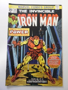 Iron Man #69 (1974) FN- Condition! MVS intact!
