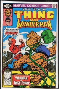Marvel Two-in-One #78 (1981) Wonder Man