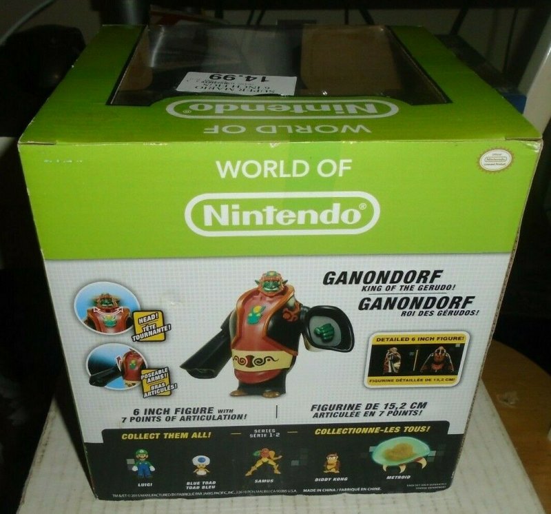 Ganondorf 6 Deluxe Figure World Of Nintendo