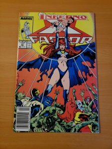 X-Factor #37 Newsstand Edition ~ NEAR MINT NM ~ (1989, Marvel Comics)