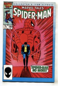 Marvel Tales #190 Amazing Spider-Man #50 reprint comic book