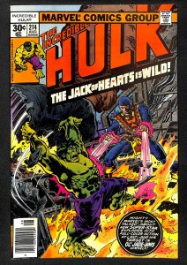 The Incredible Hulk #214 (1977)