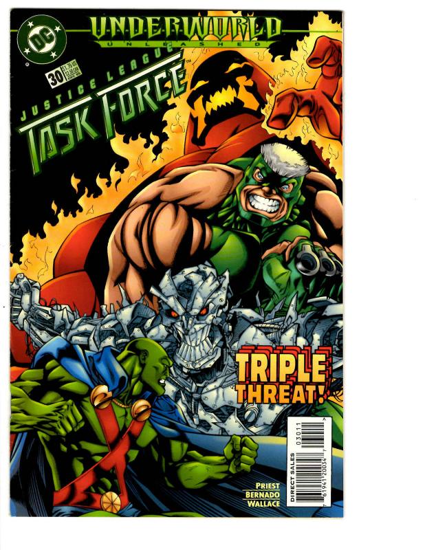 11 Justice League Task Force DC Comics # 27 28 29 30 31 32 33 34 35 36 37 BH13