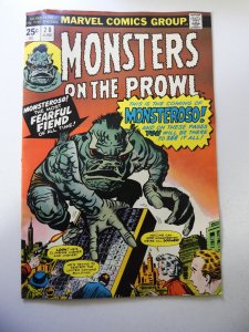 Monsters on the Prowl #28 (1974) VG Condition