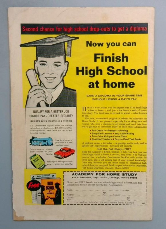 AVENGERS #66 1st Mention of Adamantium Marvel 1969