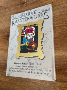 Marvel Masterworks Vol # 387 Ghost Rider Limited 434 Sealed Copy 3 J422