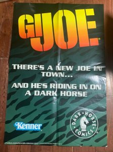1995 G.I.JOE New Joe in Town Dark Horse / Kenner 24x36 Promo Poster FN- 5.5