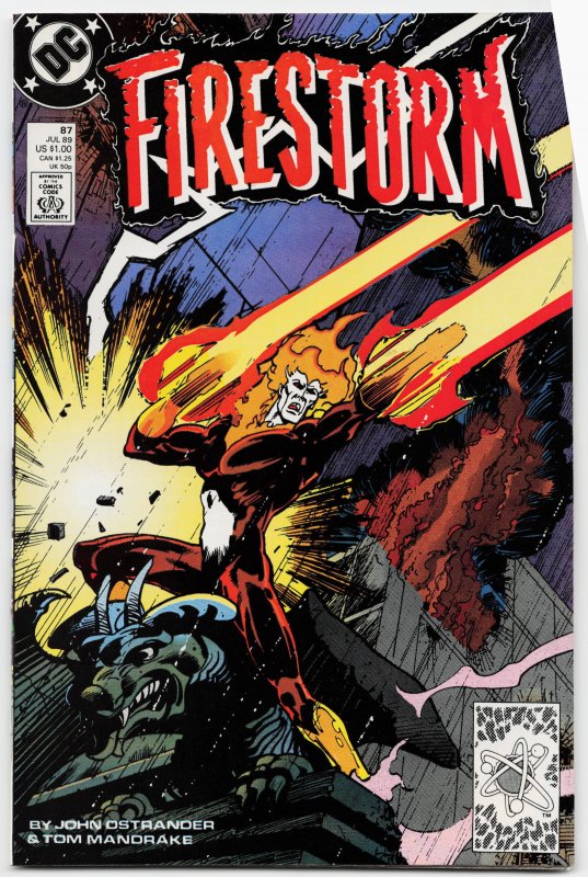 Firestorm, the Nuclear Man #87 (1989) Firestorm