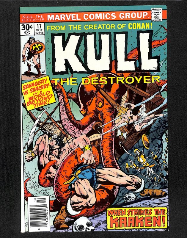 Kull the Conqueror #17 NM- 9.2