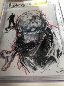 Walking Dead (2019) # 192 (CGC 9.8 SS) Signed & Sketch Idris Ducret * Image