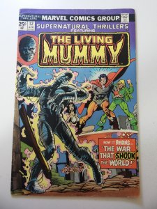 Supernatural Thrillers #12 (1975) VG/FN Condition MVS Intact