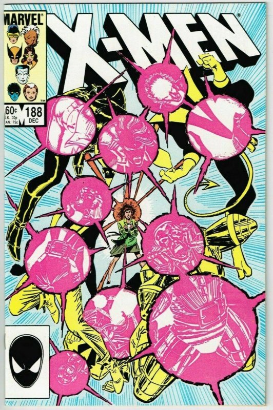 Uncanny X-Men #188 (1963) - 9.2 NM- *Rachel Summers Joins Team*