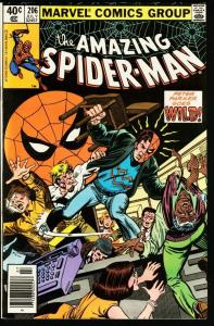 AMAZING SPIDER-MAN #206-1980-MARVEL-very fine VF