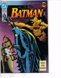 DC Comics Batman #494 Knightfall Part 5 Bane, Joker, Scarecrow