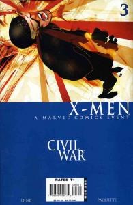 Civil War: X-Men #3 FN ; Marvel