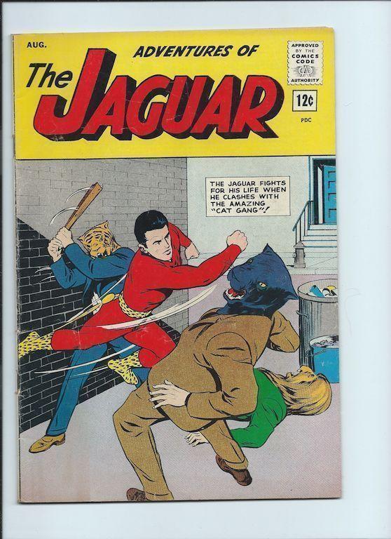 adventures of the jaguar 13 4.0 VG radio comics