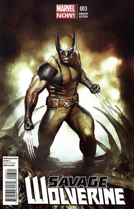 SAVAGE WOLVERINE (2013 Series) #3 VARIANT Near Mint Comics Book