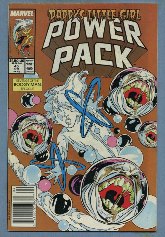 POWER PACK #45, VF/NM, Marvel, 1984 1989, more in store