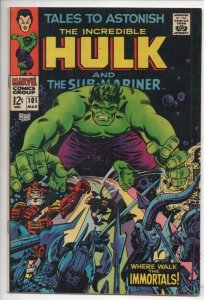 TALES To ASTONISH #101, NM-, Hulk, Sub-Mariner, 1968, Severin Immortals