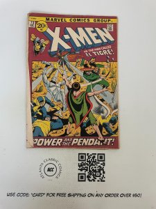 (Uncanny) X-Men # 73 VG Marvel Comic Book Angel Beast Iceman Cyclops 3 J224