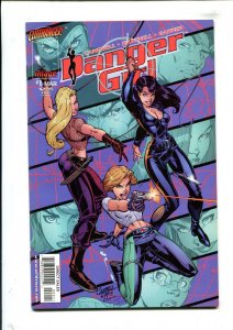 Danger Girl #1 - J. Scott Campbell Cover + Art (9.0) 1998