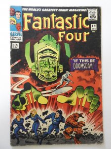 Fantastic Four #49 VG Condition 2nd Appearance of Silver Surfer!