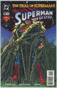 Superman The Man of Steel #50 (1991) - 9.4 NM *The Trial of Superman*