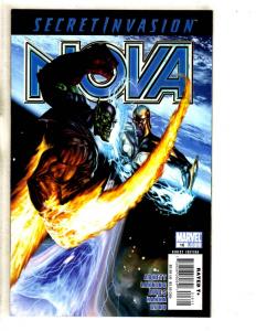 Lot Of 6 Nova Marvel Comic Books 15 16 17 18 19 20 Avengers Thanos Guardians JC1