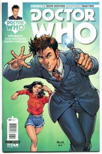 DOCTOR WHO #7 A, NM, 10th, Tardis, 2015, Titan, 1st, more DW in store, Sci-fi