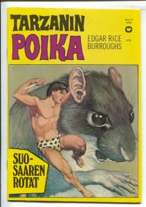 Tarzanin Poika #11 1975-Swedish-Korak appears-Edgar Rice Burroughs-High Grade...