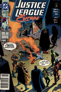 Justice League Europe #29 (1991) Captain Atom