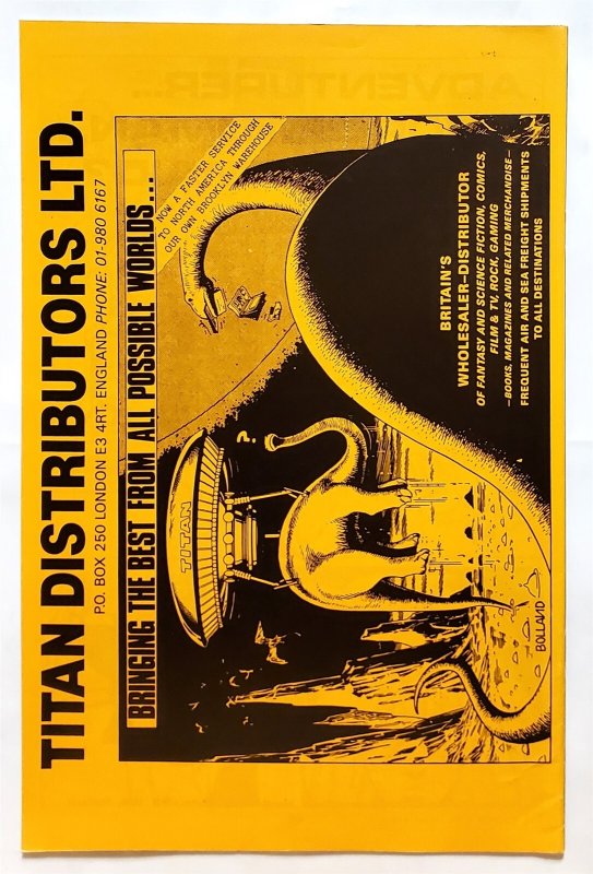 Redfox #4 (July1986, Harrier) 7.5 VF-