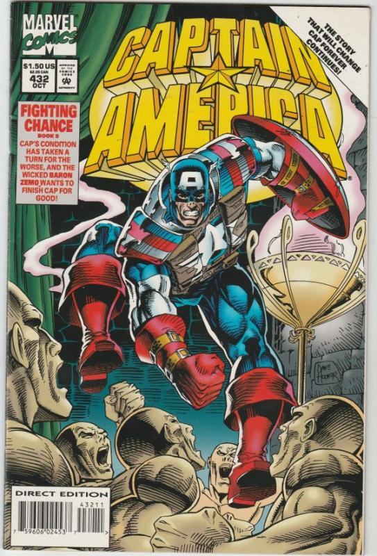 Captain America #432 (Oct-94) NM+ High-Grade Captain America