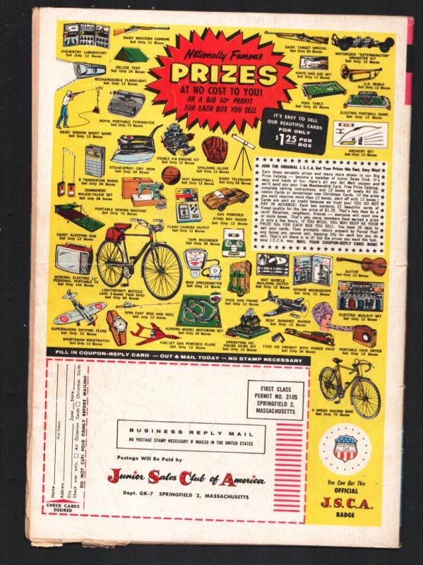 Three Stooges #19 1964-Gold Key-photo cover-Three Musketeers