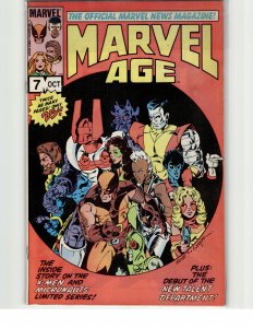 Marvel Age #7 (1983) Dazzler