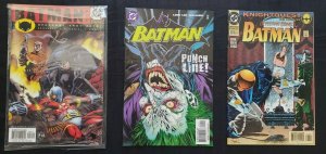 BATMAN 5PC (VF) JIM LEE, DEADSHOT SHOT DEAD!, PUNCHLINE!, KNIGHTQUEST 1994-2003